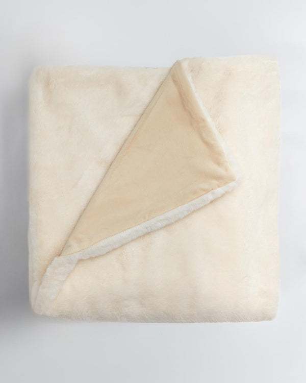 Splendid Riley Faux Fur Throw Blanket