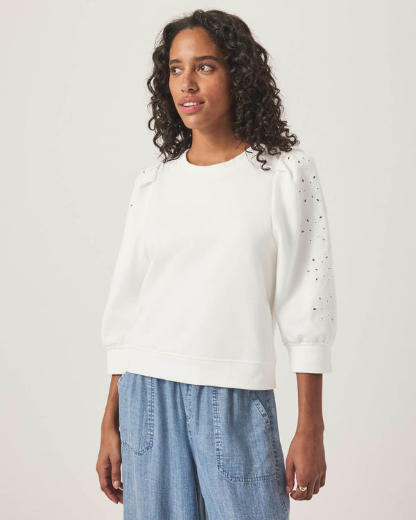 Splendid Rory Embroidered Sweatshirt