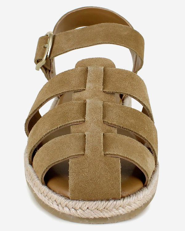 Splendid Row Sandal In Honey Beige