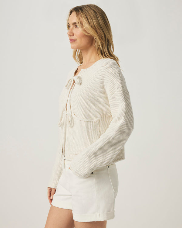 Splendid Roxie Tie-Front Sweater