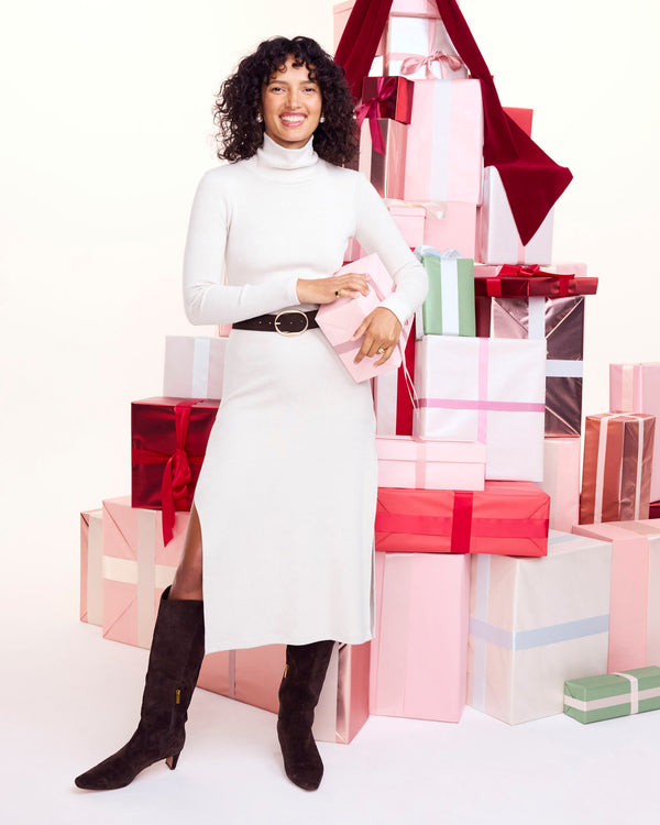 Splendid Rylee Mock Neck Dress