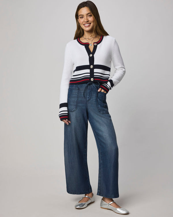 Splendid Sailor Stripe Cardigan