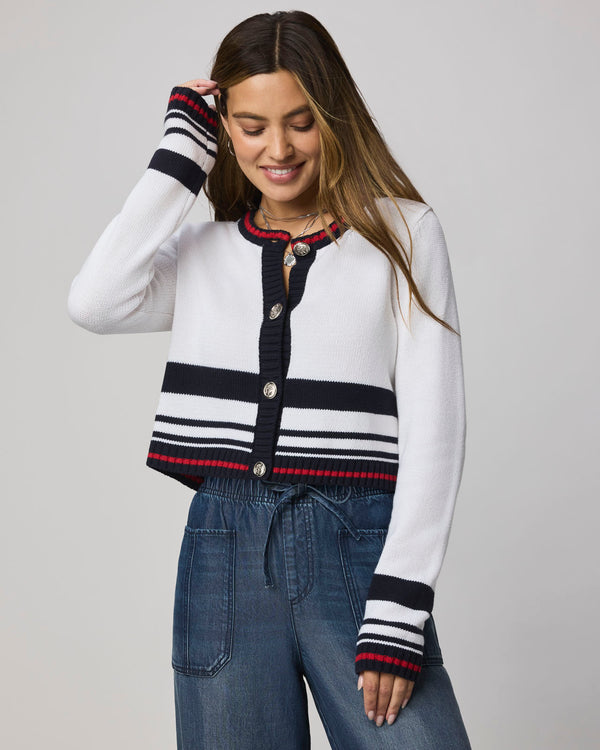 splendid Sailor Stripe Cardigan