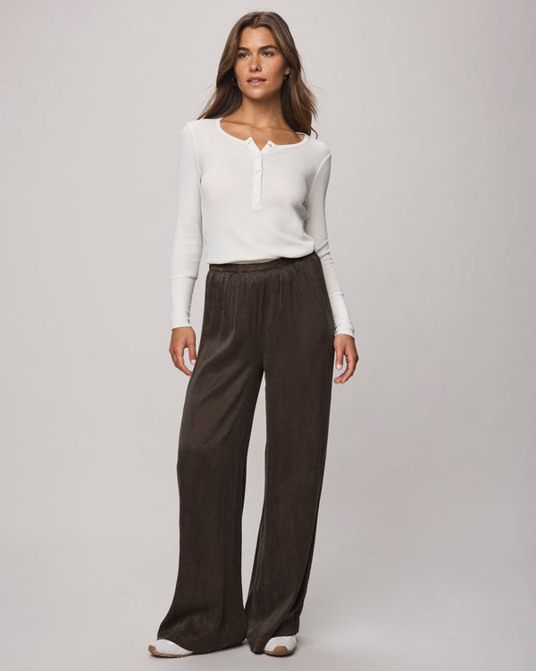 Splendid Serena Satin Pant