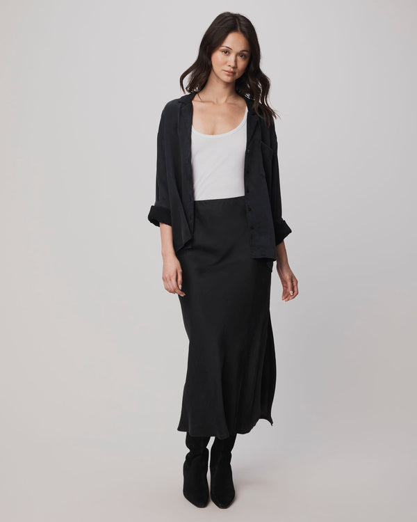 Splendid Serena Satin Skirt