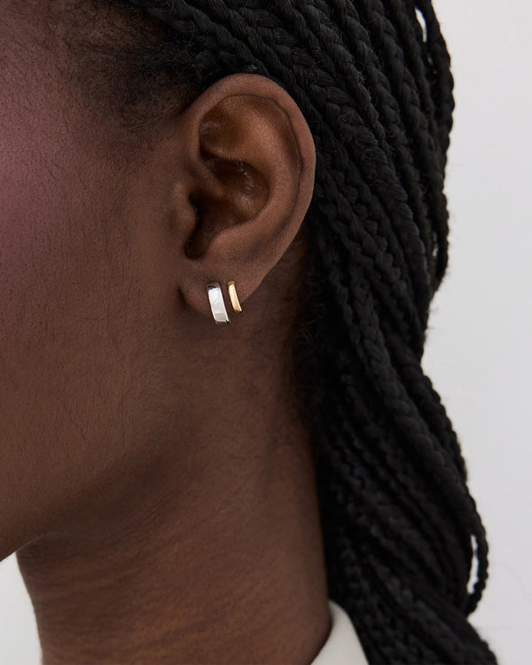 Splendid Shashi Katerina Double Two Toned Earring