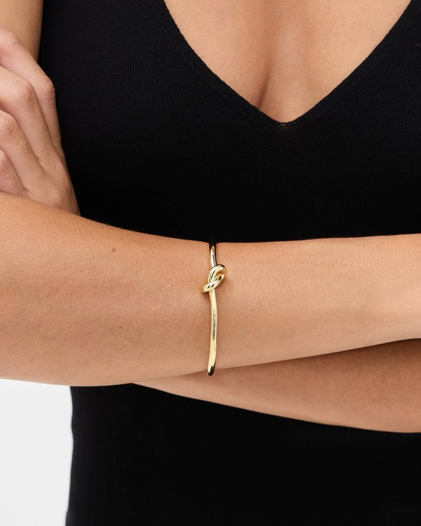 Splendid Shashi Knot Cuff Bracelet