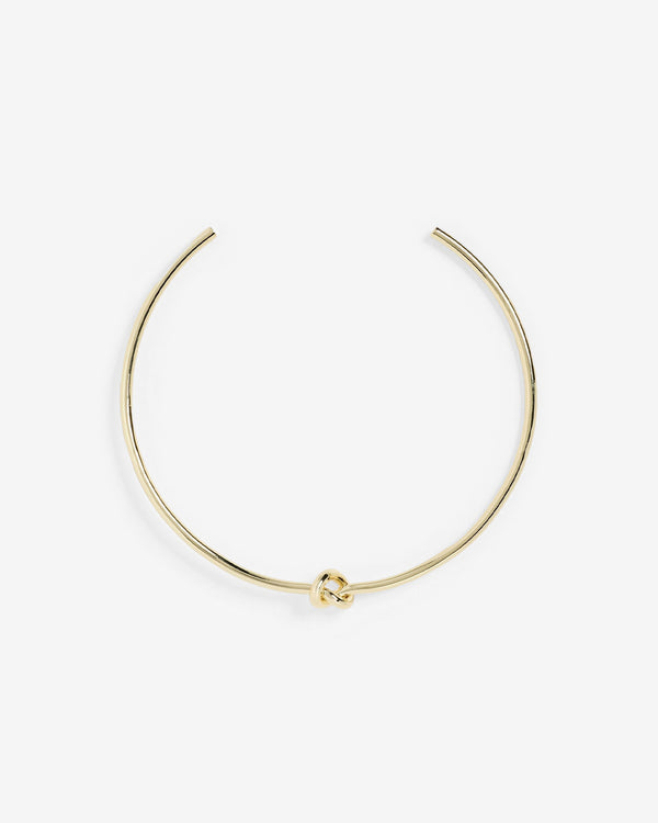 splendid Shashi Knot Necklace Cuff