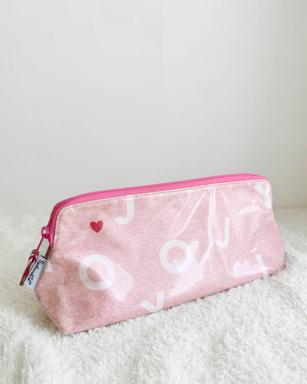 splendid Small Pink Joy Jumble Makeup Bag