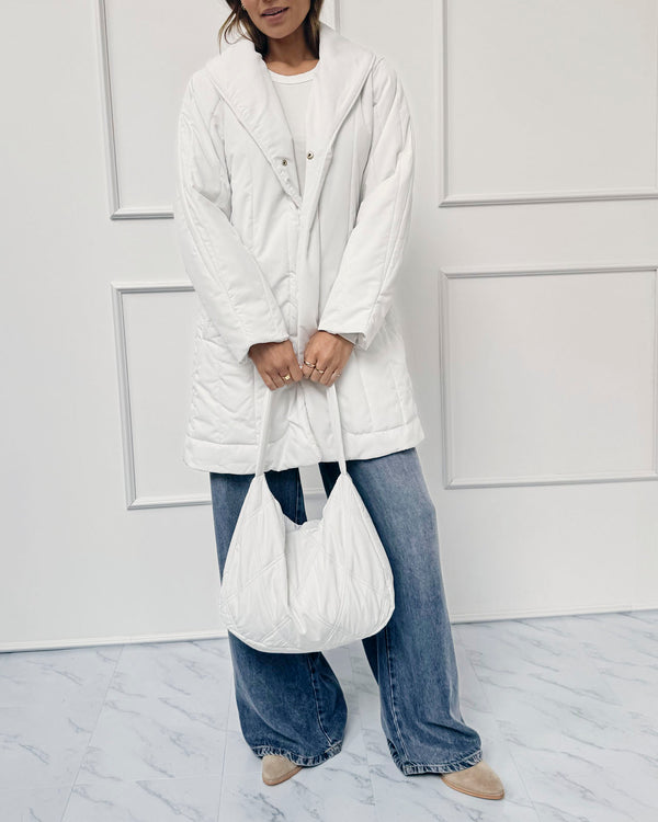 Splendid Splendid X Cellajaneblog Quilted Coat