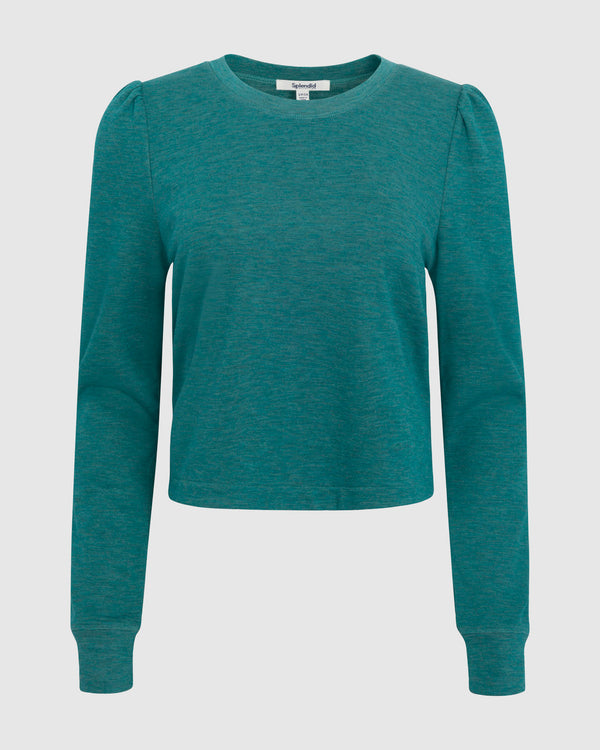 Splendid Splendid X Charli Evans Puff Sleeve Top