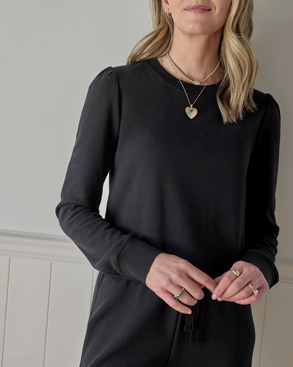 Splendid Splendid X Charli Evans Puff Sleeve Top