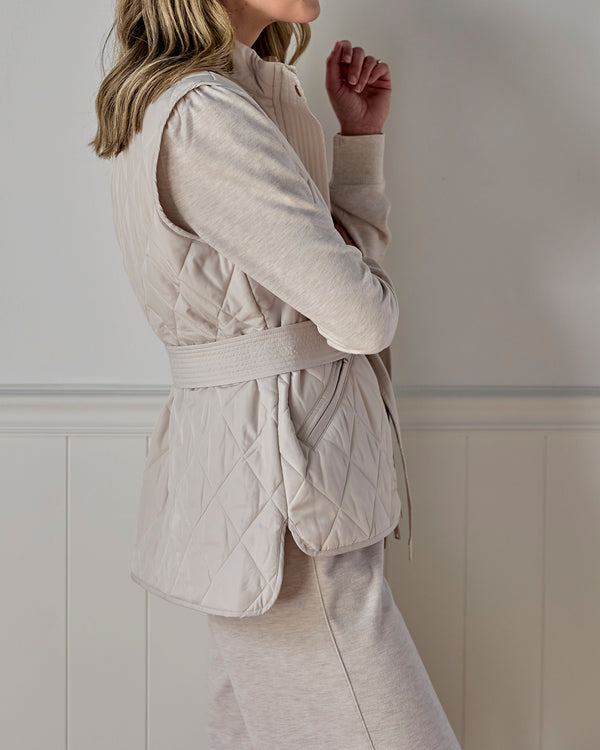 Splendid Splendid X Charli Evans Quilted Vest