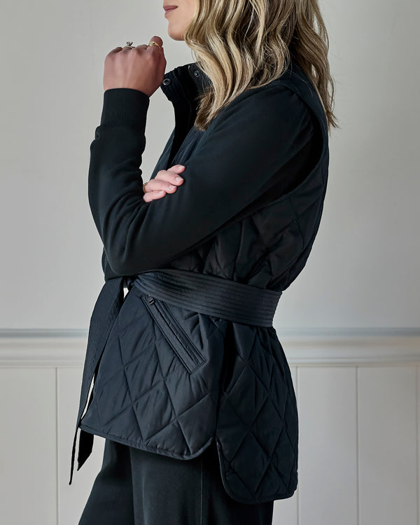 Splendid Splendid X Charli Evans Quilted Vest