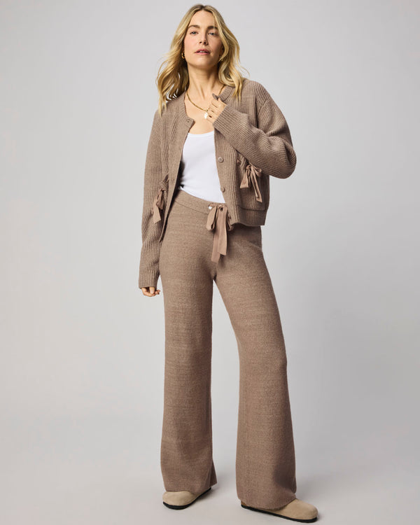 splendid Stassi Satin Tie Cardigan