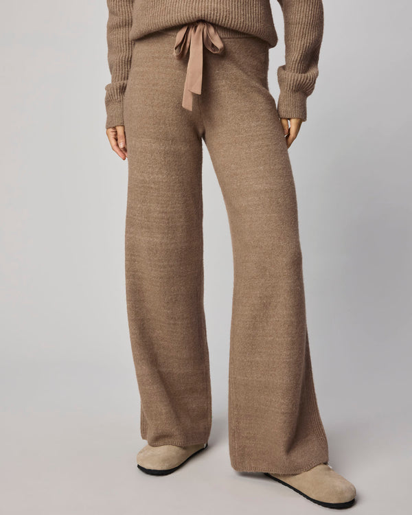 splendid Stassi Satin Tie Sweater Pant