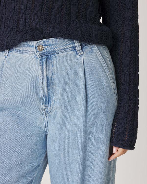 Splendid Suki Denim Trouser In Light Wash