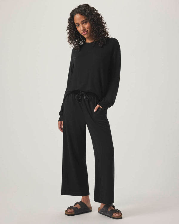 Splendid Supersoft Crop Wide Leg Pant