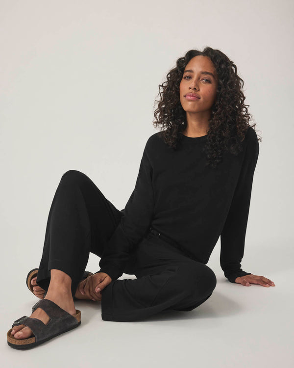 Splendid Supersoft Crop Wide Leg Pant