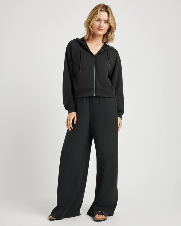 Splendid Tammy Scuba Zip Hoodie