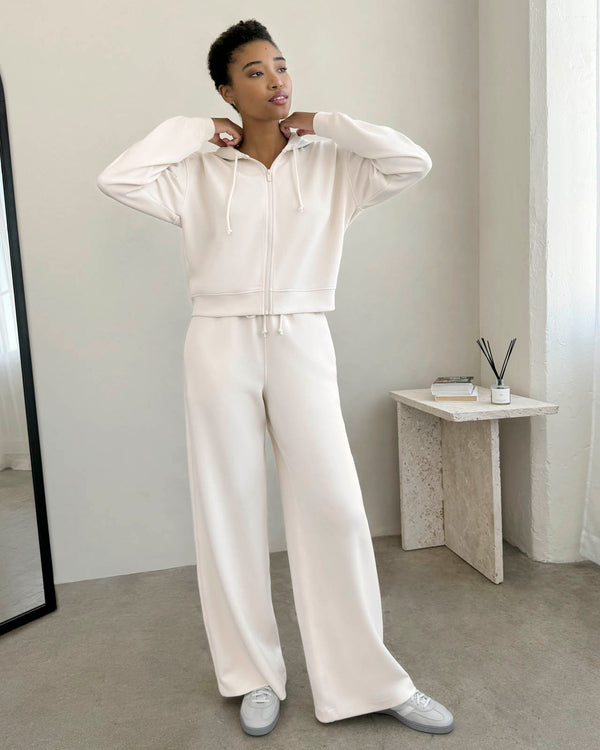 splendid Tammy Scuba Zip Hoodie