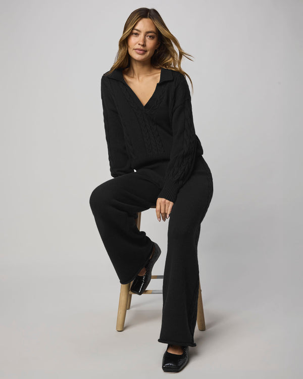 Splendid The Jet Set Polo Sweater