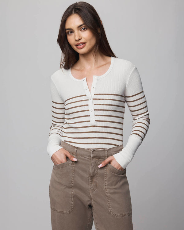 splendid Thermal Forever Stripe Henley