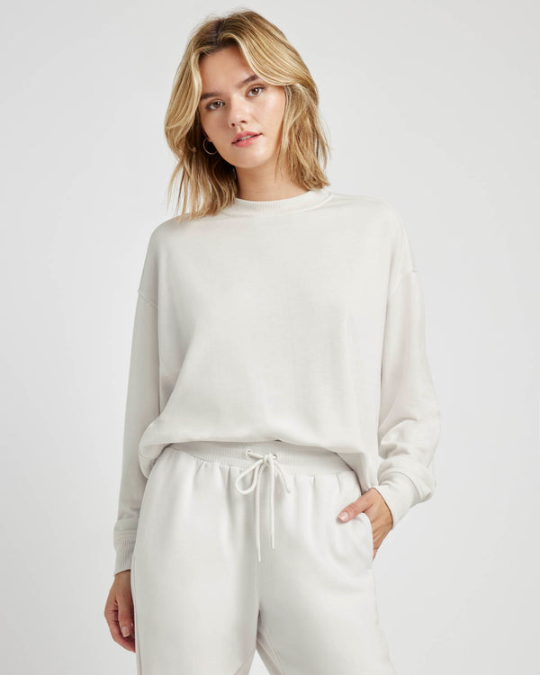 splendid Tia Soft Fleece Sweatshirt