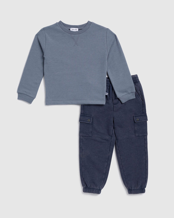 splendid Toddler Boy Cargo Jogger Set