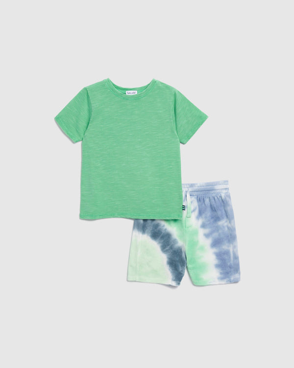 Splendid Toddler Boy Coast Tie Dye Short Set