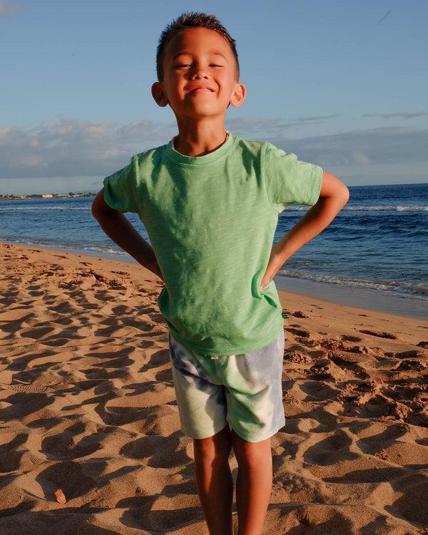 splendid Toddler Boy Coast Tie Dye Short Set