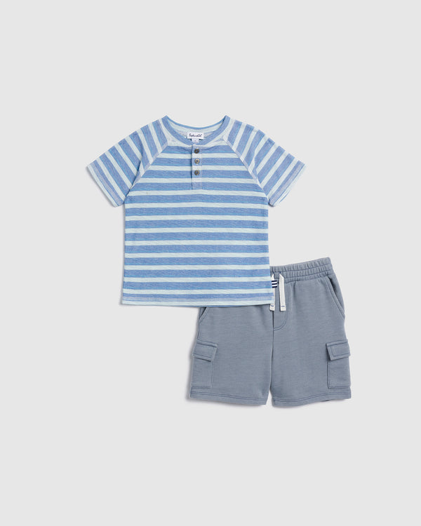 splendid Toddler Boy Horizon Henley Set