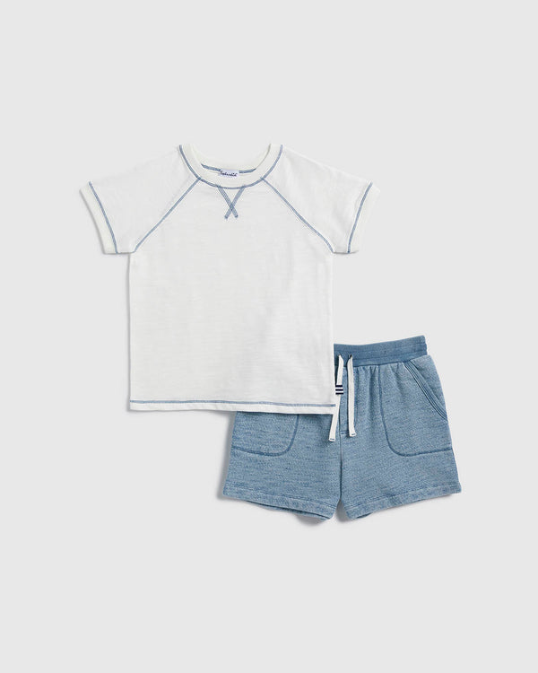 splendid Toddler Boy Indigo Short Set