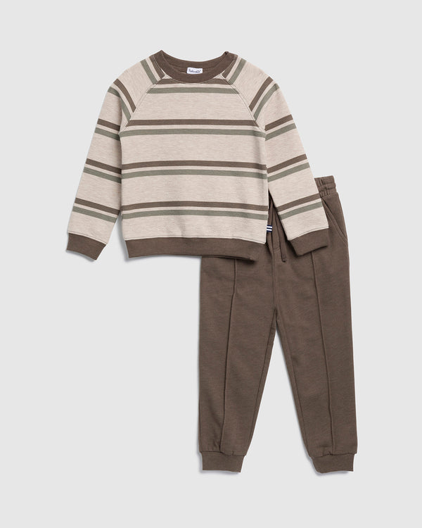 Splendid Toddler Boy On The Trail Sweatshirt Set