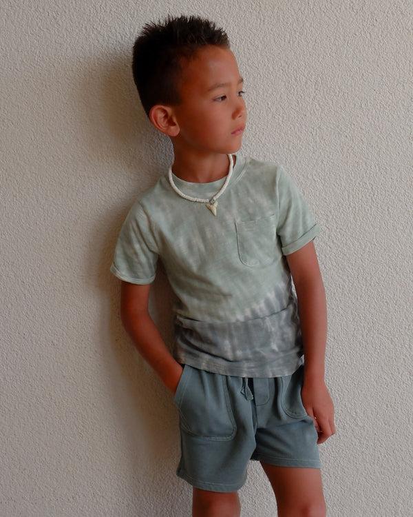 splendid Toddler Boy Seaweed Tie Dye Tee Set