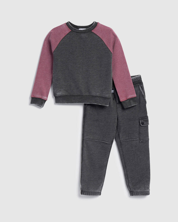 splendid Toddler Boy Two Tone Long Sleeve Set