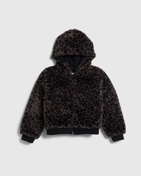 splendid Toddler Girl Cheetah Jacket