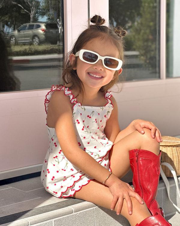 Splendid Toddler Girl Cherry Tank Set