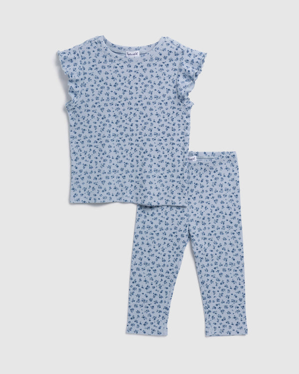 splendid Toddler Girl Ditsy Floral Onesie