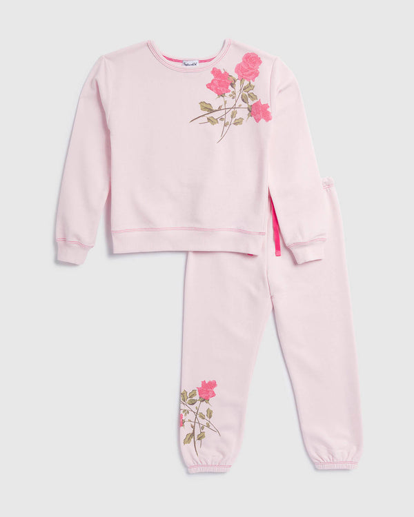 splendid Toddler Girl Full Bloom Pullover Set