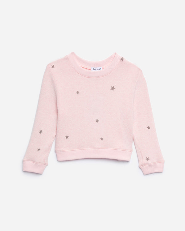splendid Toddler Girl Hacci Star Print Pullover