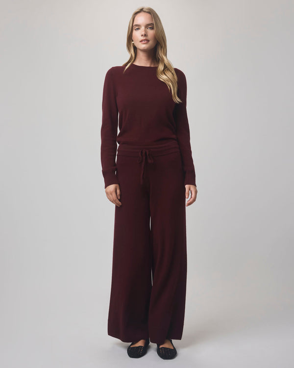 Splendid Tori Cashmere Wide Leg Pant