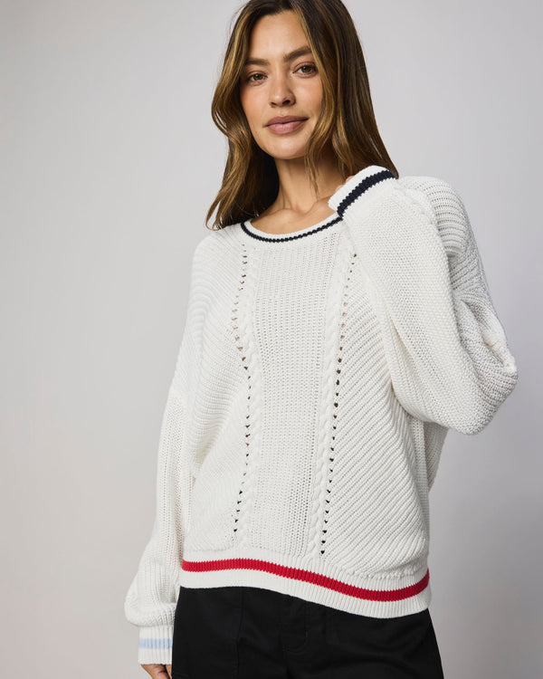Splendid Vienna Tipped Sweater