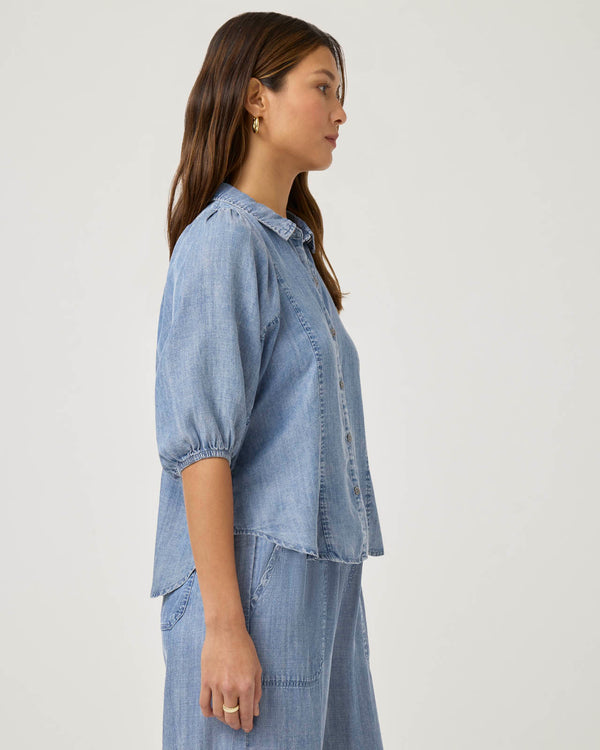 Splendid Violet Indigo Blouse