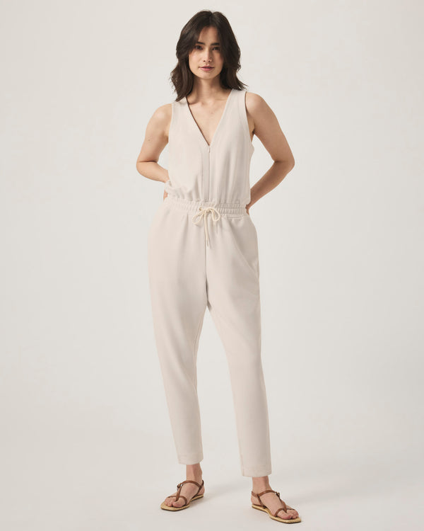 Splendid Waffle Scuba Tank Jumpsuit