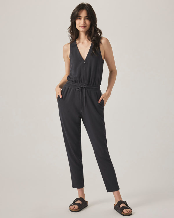 splendid Waffle Scuba Tank Jumpsuit