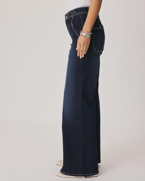 Splendid Wide Leg High Rise Jean
