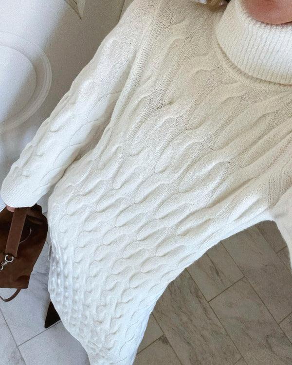 Splendid Splendid X Cellajaneblog Cable Sweater Dress