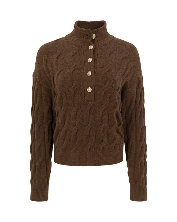 Splendid Splendid X Cellajaneblog Half-Placket Sweater