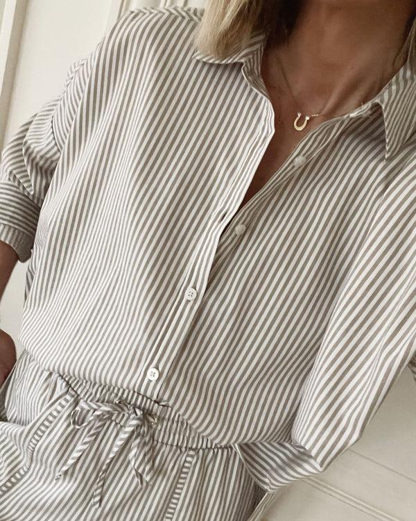 Splendid Splendid X Cellajaneblog Poplin Button Down
